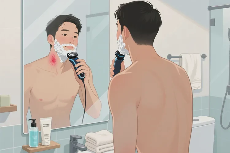 男人脖子出湿疹能治愈吗(图2)