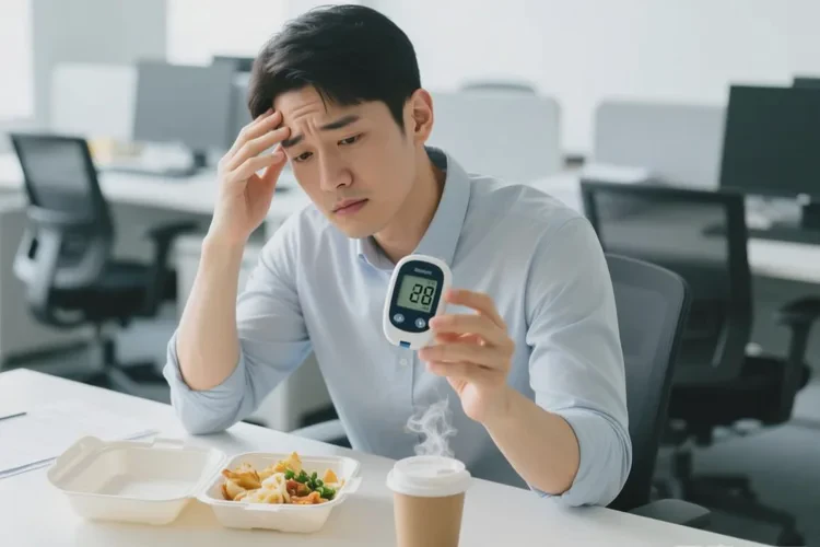 28岁中餐血糖3.8是怎么回事(图1)