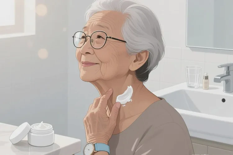 老年人脖子出现湿疹可以治愈吗(图1)