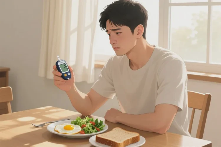 28岁早餐血糖12点5是怎么回事(图1)