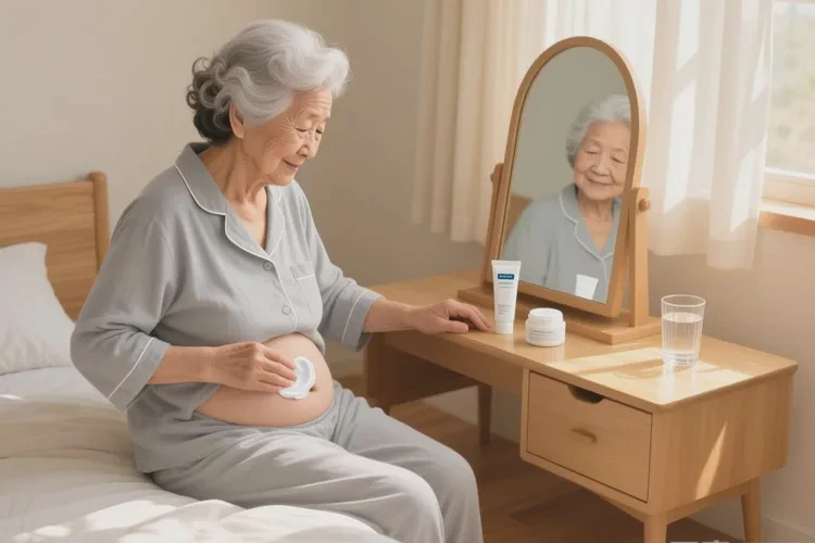 老人肚子上起湿疹可以治愈吗(图1)