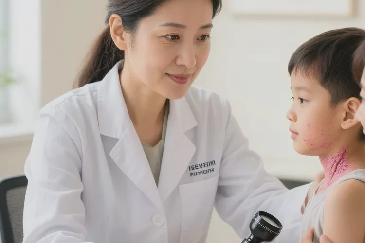 小学生脖子出现湿疹能治愈吗(图4)