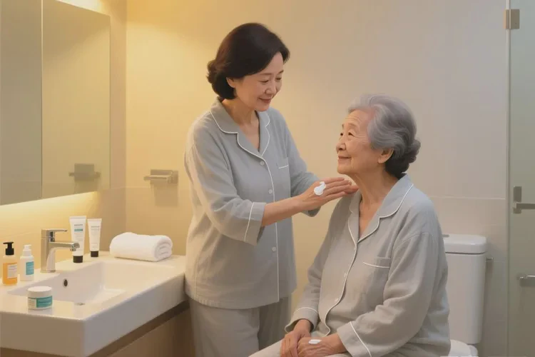 老人屁股有湿疹可以治愈吗(图1)