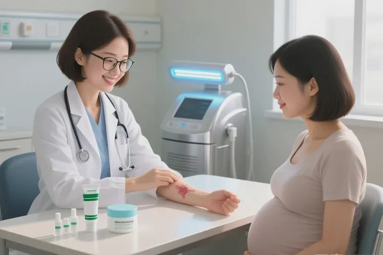 孕妇脸上出现湿疹可以治愈吗(图2)