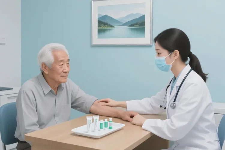 老人身上偶尔起湿疹可以治愈吗(图4)