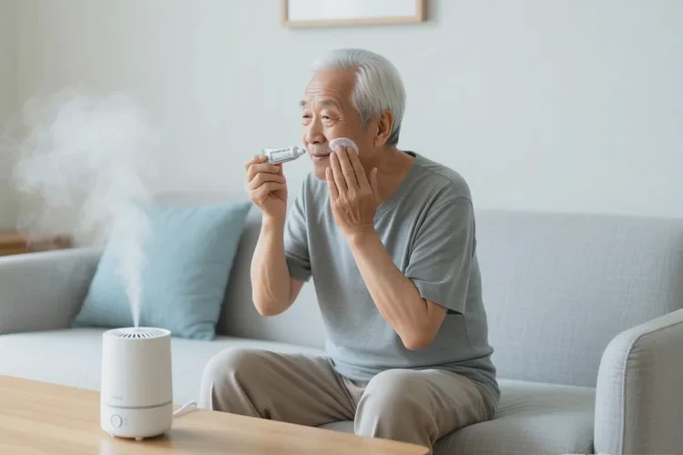 老年人脸上经常起湿疹可以治愈吗(图2)