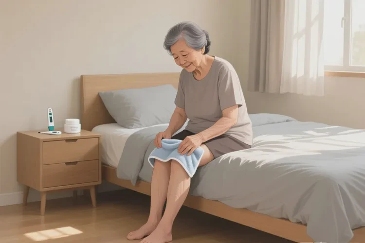 老年人大腿上容易起湿疹可以治愈吗(图1)