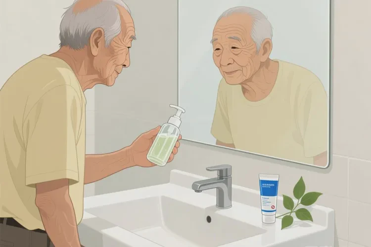 老人面部出湿疹可以治愈吗(图2)