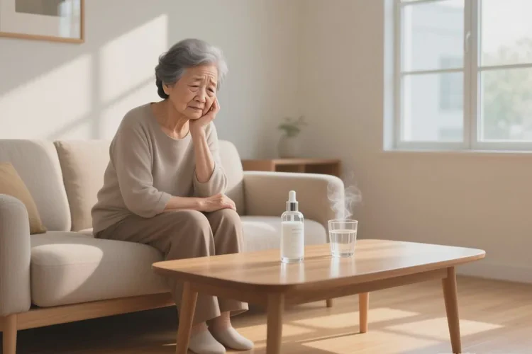 老年人脸上偶尔起湿疹可以治愈吗(图1)