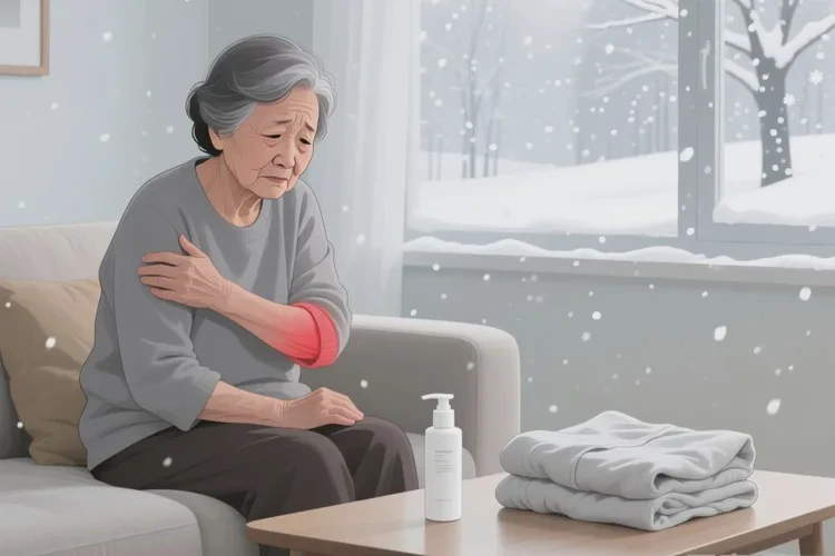 老年人手臂经常起湿疹可以治愈吗(图1)
