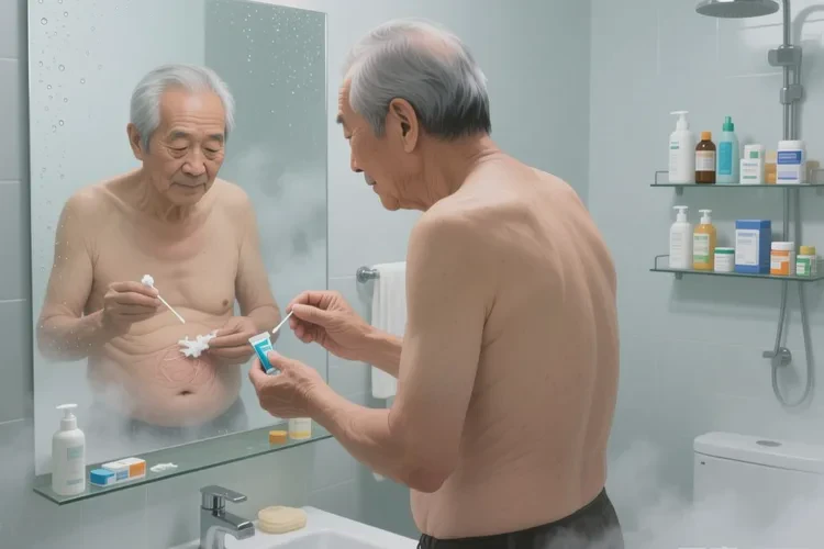 老人肚子上经常长湿疹可以治愈吗(图2)