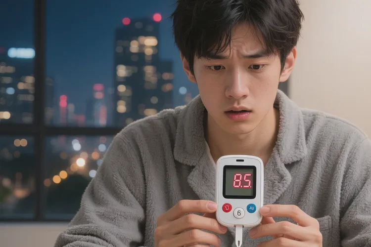 29岁晚餐血糖30.4是怎么回事(图1)