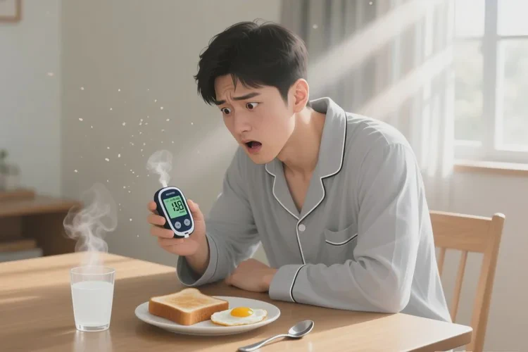 28岁早餐血糖30.6是怎么回事(图1)