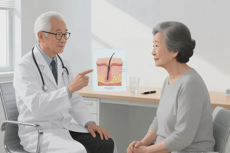 老年人脖子上容易长湿疹可以治愈吗(图4)
