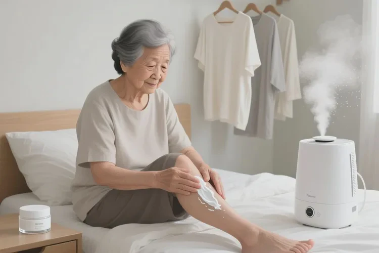 老年人小腿有湿疹可以治愈吗(图1)