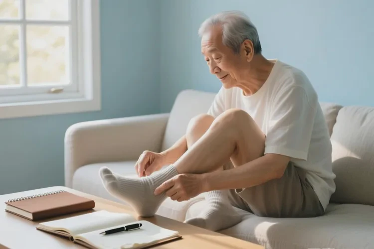 老年人脚上经常起湿疹可以治愈吗(图3)