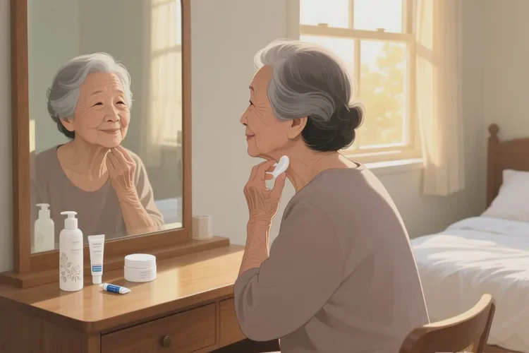 老年人脖子上出现湿疹可以治愈吗(图1)