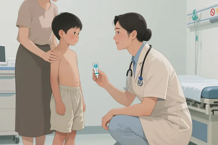 孩子大腿经常长湿疹能不能治愈(图1)