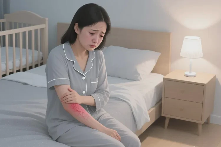 产妇全身容易起湿疹可以治愈吗(图1)