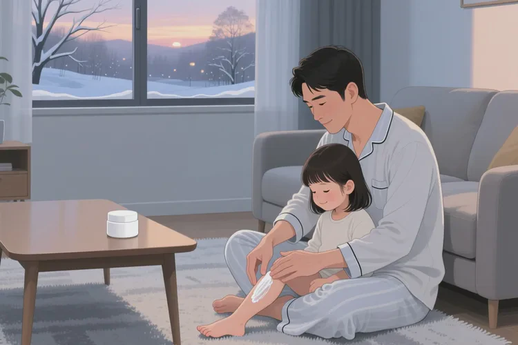 儿童小腿上起湿疹能不能治愈(图1)