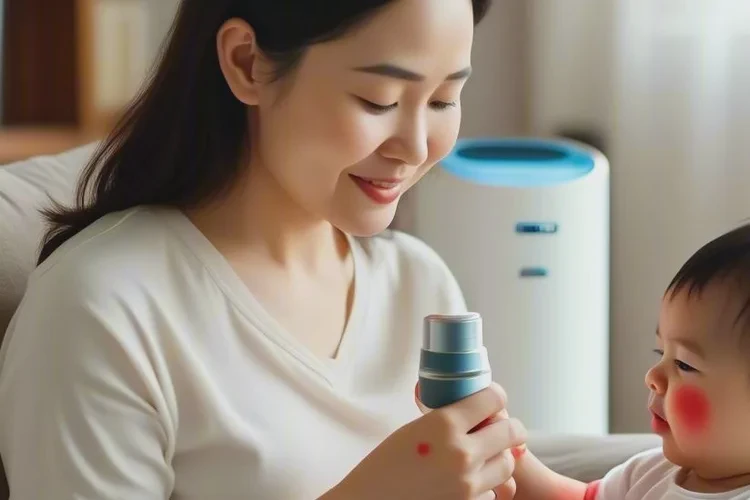 儿童手臂上经常长湿疹能不能治愈(图1)