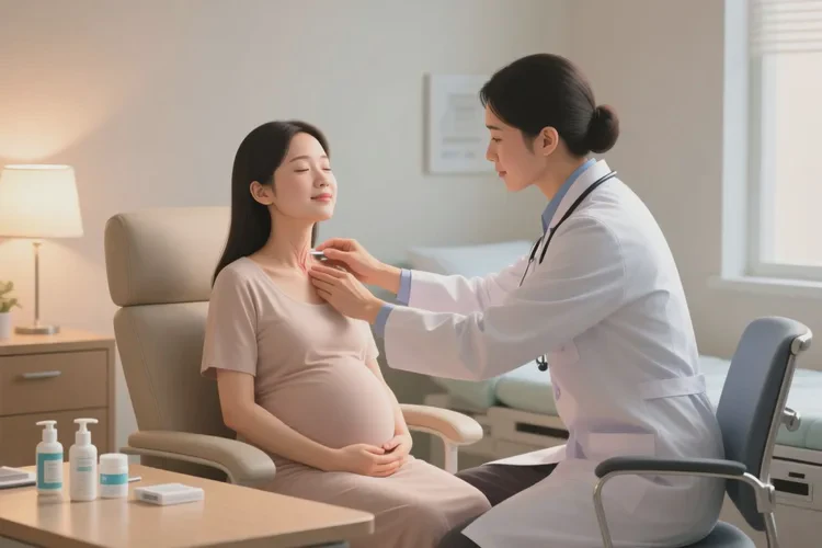 产妇脖子出湿疹可以治愈吗(图4)