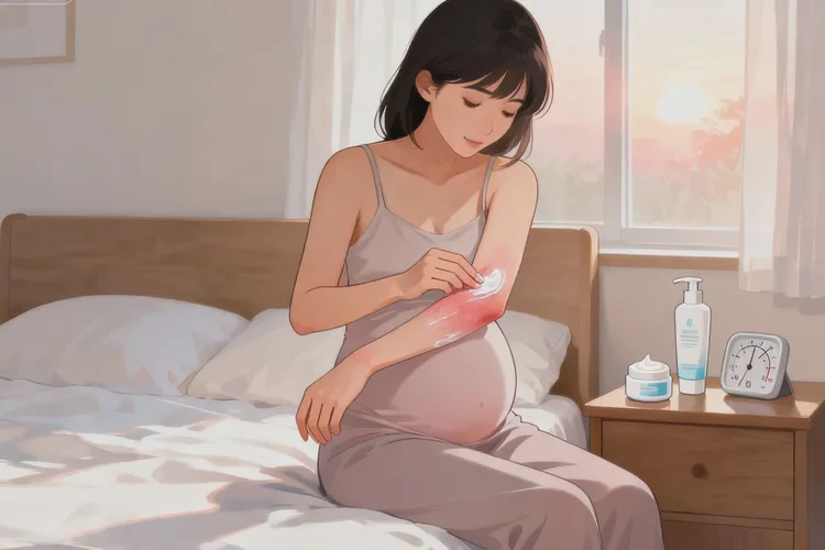 孕妇身上出湿疹可以治愈吗(图1)