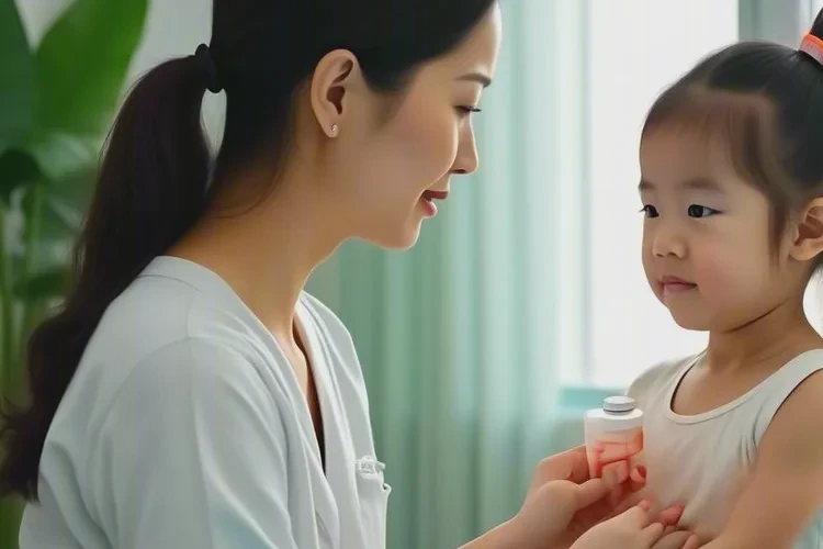 孩子手臂容易起湿疹能不能治愈(图1)