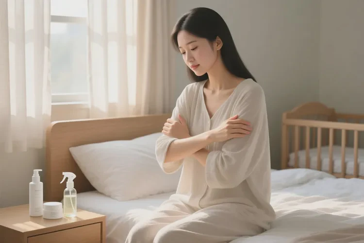 产妇全身经常长湿疹可以治愈吗(图1)