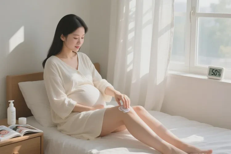 孕妇小腿上经常起湿疹可以治愈吗(图1)