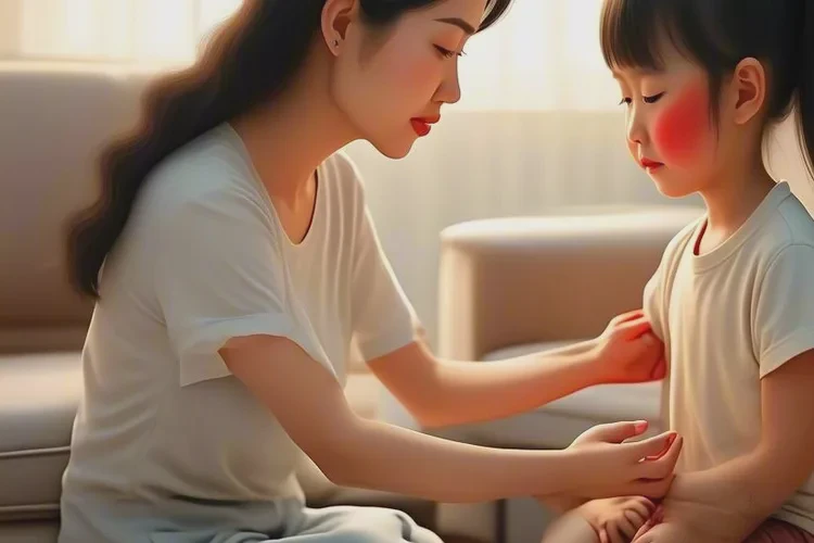 儿童手臂上偶尔起湿疹能不能治愈(图1)