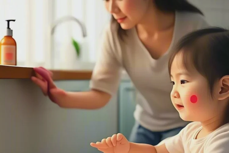 小孩手臂上偶尔起湿疹能不能治愈(图1)