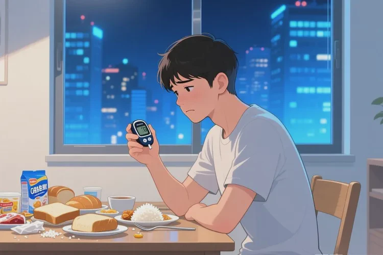 28岁中餐血糖13点4是怎么回事(图1)