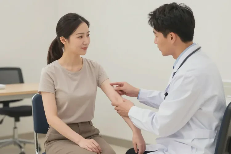 女性四肢起湿疹可以治愈吗(图4)