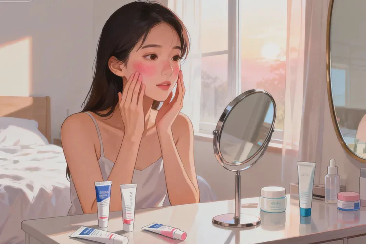 女性面部起湿疹可以治愈吗(图1)