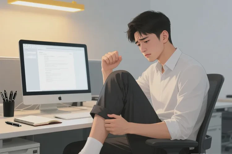 男生小腿上容易长湿疹可以治愈吗(图1)