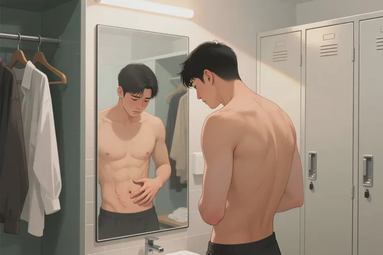 男生肚子上偶尔长湿疹可以治愈吗(图2)