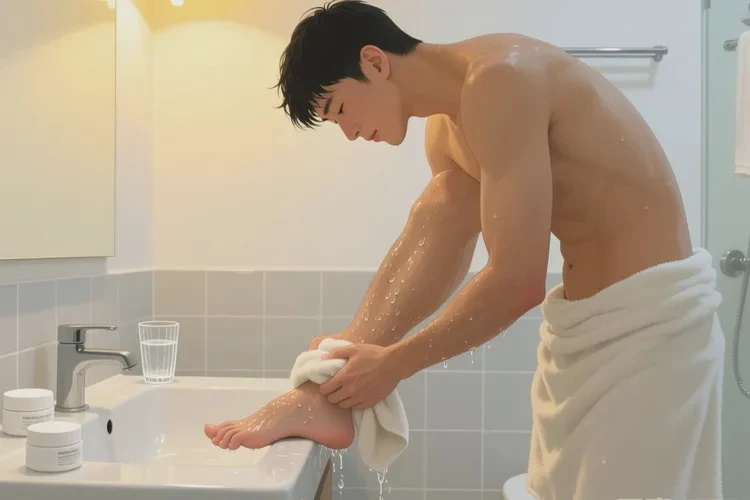 男生脚上偶尔起湿疹可以治愈吗(图3)