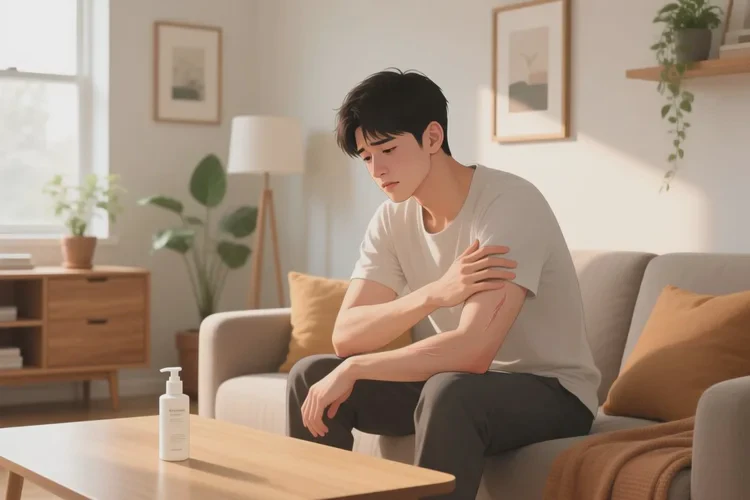 男生全身经常长湿疹可以治愈吗(图1)