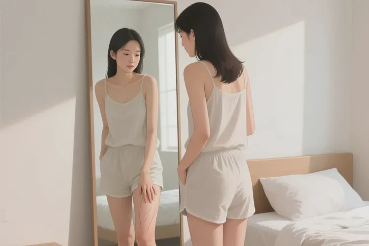女生大腿长湿疹可以治愈吗(图3)