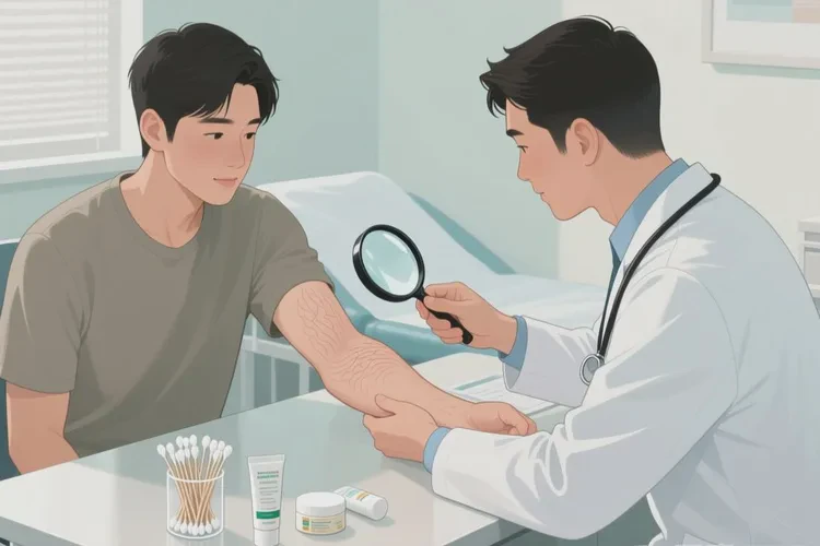 男生四肢经常起湿疹可以治愈吗(图4)