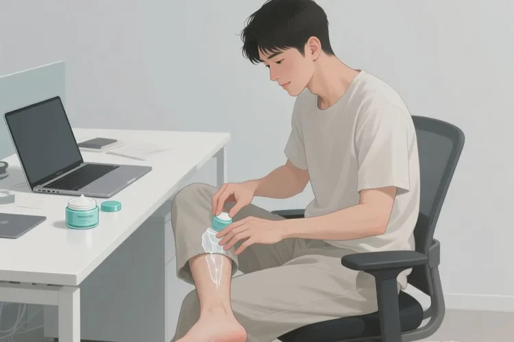 男生小腿出湿疹可以治愈吗(图1)