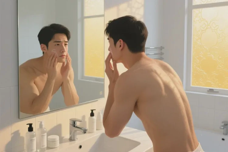 男生面部经常长湿疹可以治愈吗(图1)