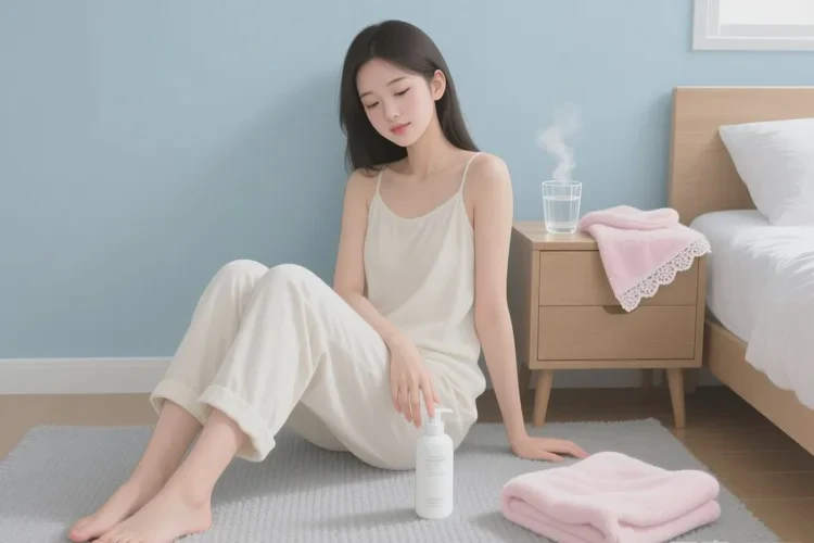 女生大腿偶尔长湿疹可以治愈吗(图1)