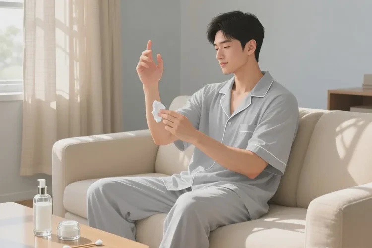 男生四肢经常起湿疹可以治愈吗(图1)