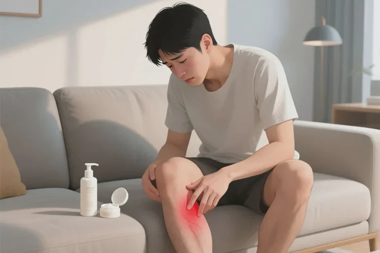 男生大腿上出湿疹可以治愈吗(图1)
