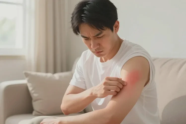 男生四肢容易起湿疹可以治愈吗(图1)