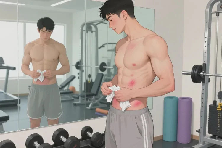 男生肚子有湿疹可以治愈吗(图2)