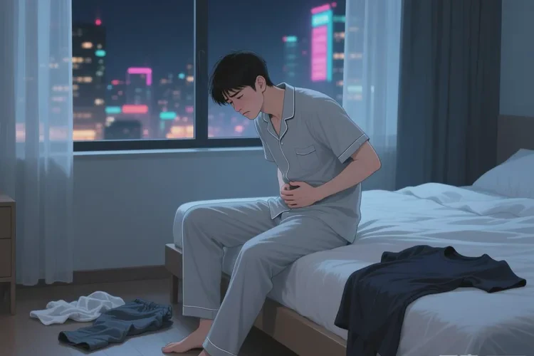 男生肚子上容易长湿疹可以治愈吗(图1)