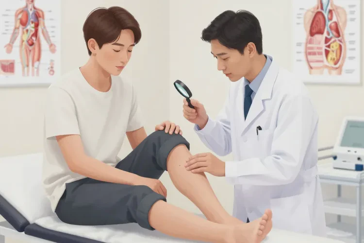 男生小腿起湿疹可以治愈吗(图2)